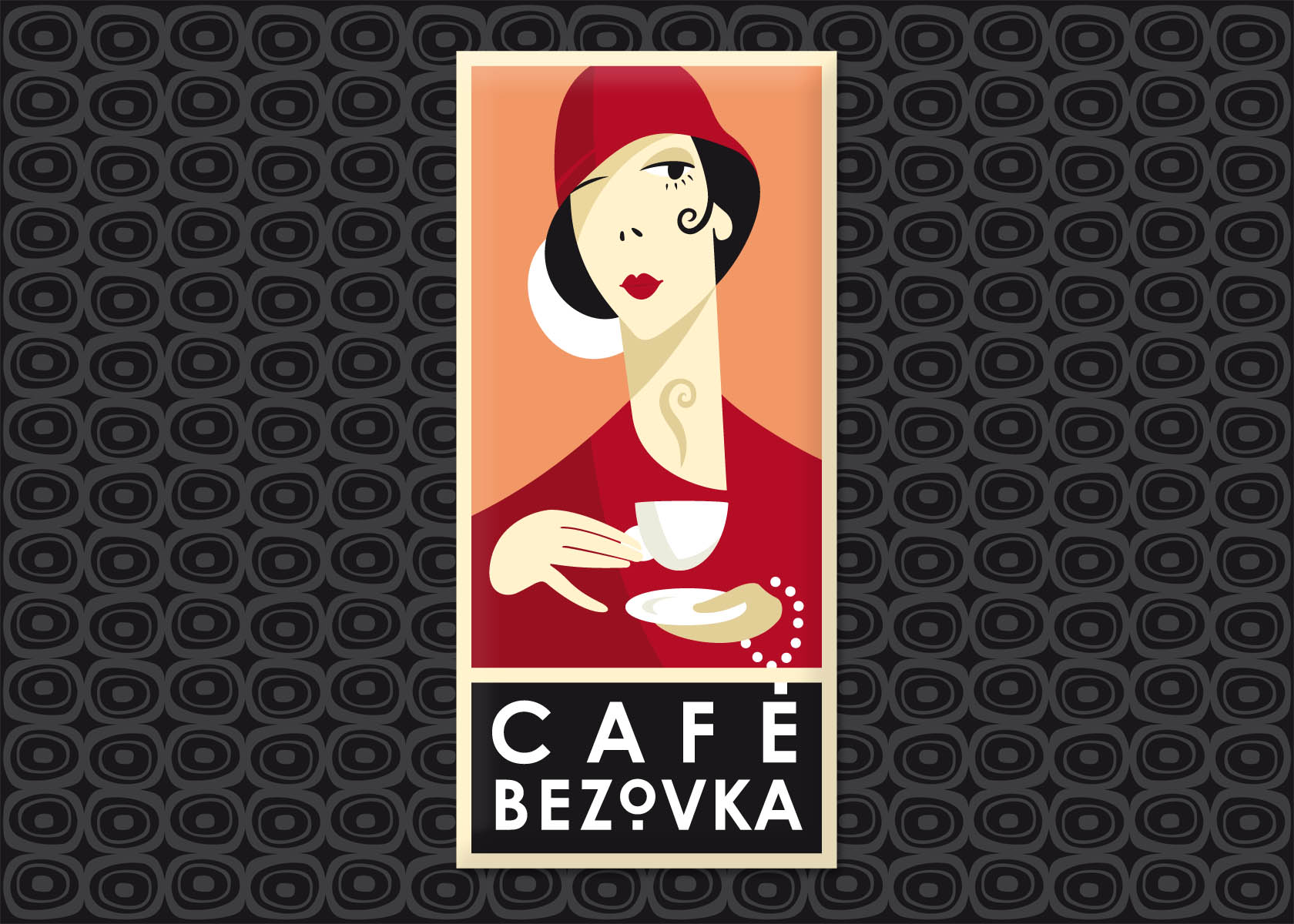 Art deco Café Bezovka