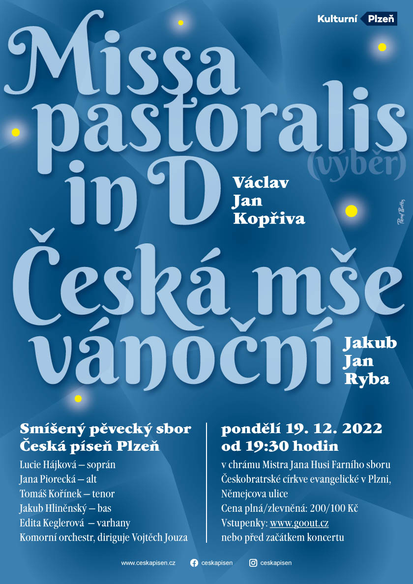 Vánocní koncert České písně Plzeň
